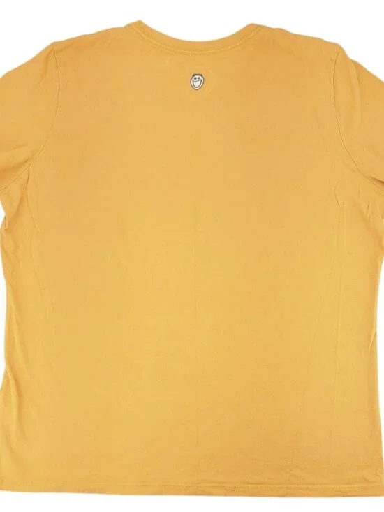 Life Is Good Women Size Large Yellow Crab Graphic T-Shirt Cotton Ocean Sea Life - Picture 3 of 10